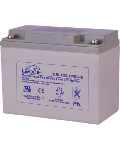 LEOCH DJM 1250. Аккумулятор герметичный свинцово-кислотный. LEOCH в Пскове