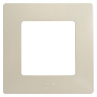 Рамка 1 пост ETIKA, слоновая кость (672511). Рамка. LegranD