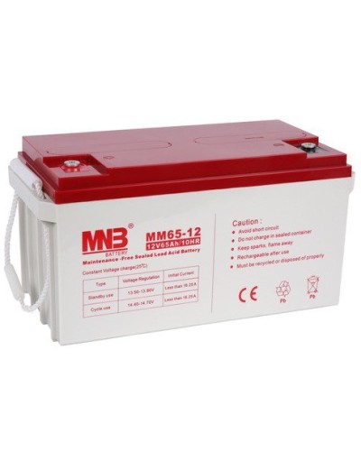 MNB MM 65-12. Аккумулятор герметичный свинцово-кислотный. MNB в Пскове