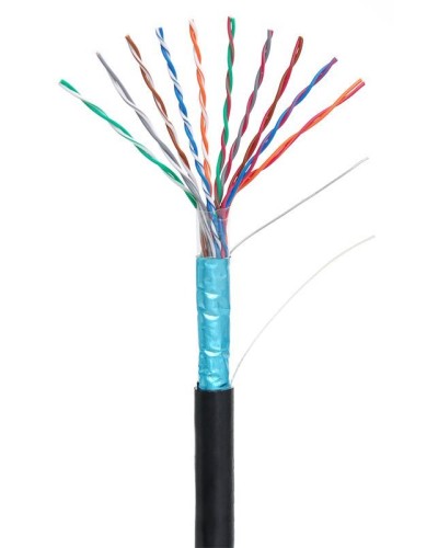 F/UTP 10pair, Cat5, Out, PE (EC-UF010-5-PE-BK-3). Кабель «витая пара» (LAN) для структурированных систем связи. NETLAN в Пскове