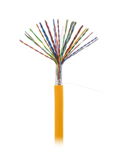 U/UTP 25pair, Cat5, In, LSZH (EC-UU025-5-LSZH-OR-3). Кабель «витая пара» (LAN) для структурированных систем связи. NETLAN в Пскове