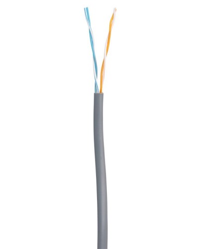U/UTP 2pair, Cat5, In, PVC (EC-UU002-5-PVC-GY-1). Кабель «витая пара» (LAN) для структурированных систем связи. NETLAN в Пскове