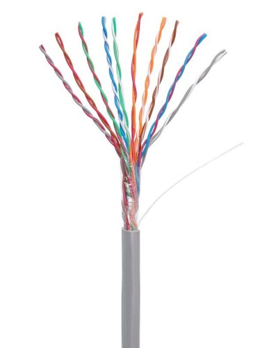 U/UTP 10pair, Cat5, In, PVC (EC-UU010-5-PVC-GY-3). Кабель «витая пара» (LAN) для структурированных систем связи. NETLAN в Пскове