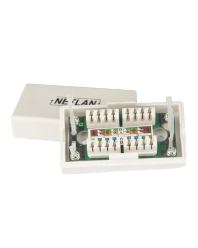 EC-UCB-IDC-UD2-WT-10 (10 шт). Проходной соединитель. NETLAN в Пскове