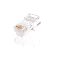 EC-UP8P8C-5E-003-TR-100 (100шт). Разъем RJ-45. NETLAN