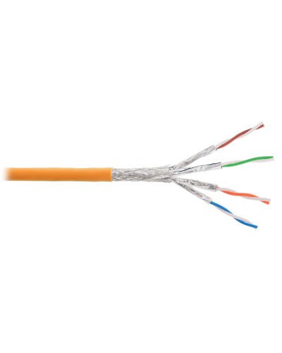 S/FTP, 4pair, Cat.6a, Solid, In, LSZH (NKL 9355C-OR). Кабель «витая пара» (LAN) для структурированных систем связи. NIKOLAN в Пскове