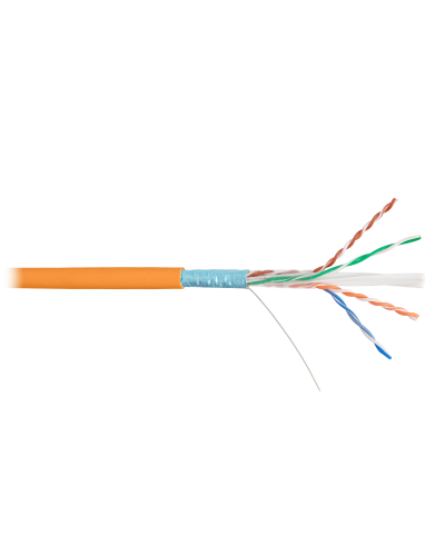 F/UTP 4pair, Cat6, Solid, In, PVC (NKL 9240C-OR). Кабель «витая пара» (LAN) для структурированных систем связи. NIKOLAN в Пскове