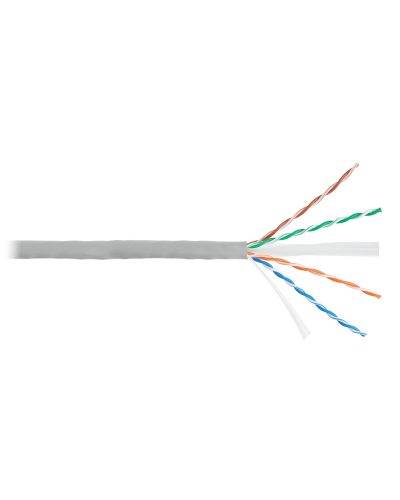 U/UTP 4pair, Cat6, Solid, In, нг(А)-HF (NMC 4140C-GY). Кабель «витая пара» (LAN) для структурированных систем связи. NIKOMAX в Пскове