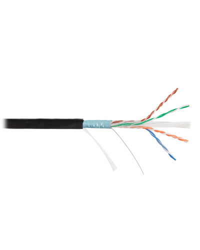 F/UTP 4pair, Cat6, Solid, Out, PVC (NMC 4240B-BK). Кабель «витая пара» (LAN) для структурированных систем связи. NIKOMAX в Пскове