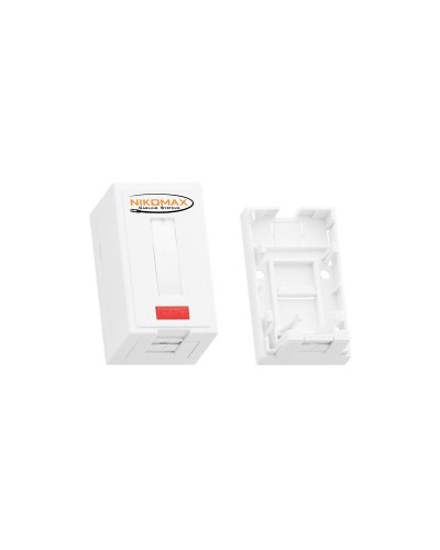 NMC-MB1P-ST-WT. Корпус настенной розетки. NIKOMAX в Пскове