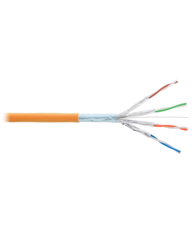 F/FTP 4pair, Cat6a, Solid, In, нг(А)-HF (NMC 4355C-OR). Кабель «витая пара» (LAN) для структурированных систем связи. NIKOMAX в Пскове