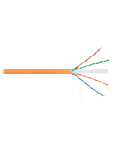 U/UTP 4pair, Cat6, Solid, In, нг(А)-HF (NMC 9140C-OR). Кабель «витая пара» (LAN) для структурированных систем связи. NIKOMAX в Пскове