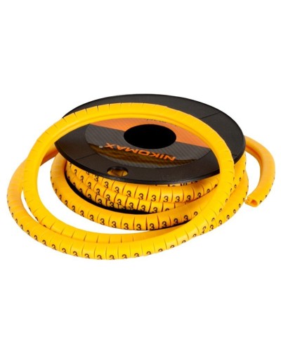 NMC-CMR-9-YL-500 (500шт). Маркер кабельный. NIKOMAX в Пскове