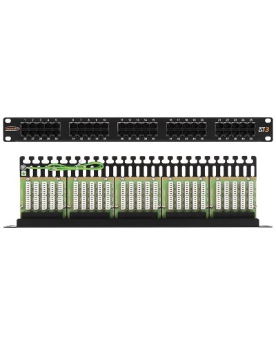 NMC-RP50UC3-1U-BK. Патч-панель 19. NIKOMAX в Пскове