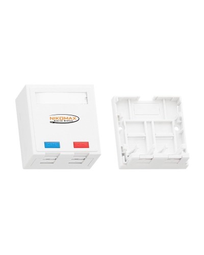 NMC-MB2P-ST-WT. Корпус настенной розетки. NIKOMAX в Пскове