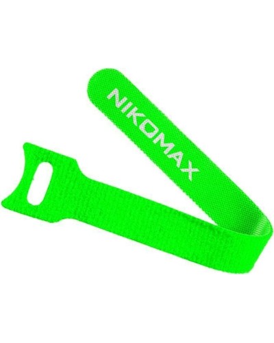 NMC-CTV150-12-SB-GN-10 (10шт). Стяжка-липучка с мягкой пряжкой. NIKOMAX в Пскове