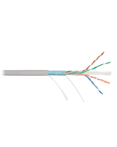 F/UTP 4pair, Cat6, Solid, In, нг(А)-HF (NMC 4240C-GY). Кабель «витая пара» (LAN) для структурированных систем связи. NIKOMAX в Пскове