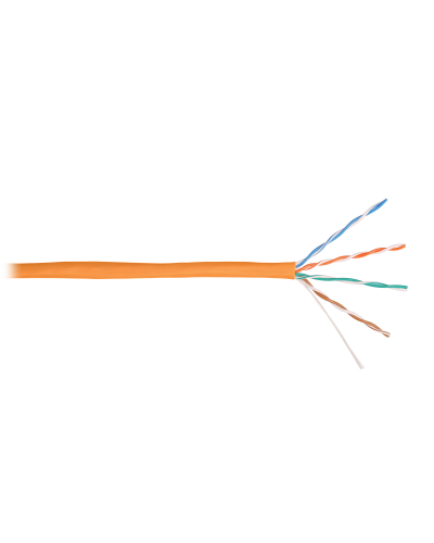 U/UTP 4pair, Cat5e, Solid, In, нг(А)-HF (NMC 4100C-OR). Кабель «витая пара» (LAN) для структурированных систем связи. NIKOMAX в Пскове