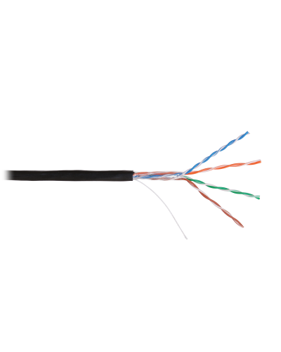 U/UTP 4pair, Cat5e, Solid, Out, PVC (NMC 9100B-BK). Кабель «витая пара» (LAN) для структурированных систем связи. NIKOMAX в Пскове