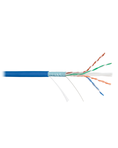 F/UTP 4pair, Cat6, Solid, In, нг(А)-HF (NMC 4240C-BL). Кабель «витая пара» (LAN) для структурированных систем связи. NIKOMAX в Пскове