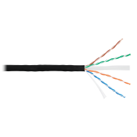 U/UTP 4pair, Cat6, Solid, In/Out, нг(А)-HF (NMC 9140C-BK). Кабель «витая пара» (LAN) для структурированных систем связи. NIKOMAX