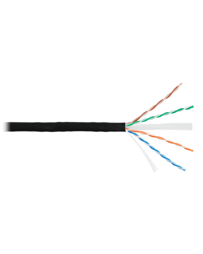 U/UTP 4pair, Cat6, Solid, In/Out, нг(А)-HF (NMC 9140C-BK). Кабель «витая пара» (LAN) для структурированных систем связи. NIKOMAX в Пскове