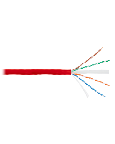 U/UTP 4pair, Cat6, Solid, In, нг(А)-HF (NMC 4140C-RD). Кабель «витая пара» (LAN) для структурированных систем связи. NIKOMAX в Пскове