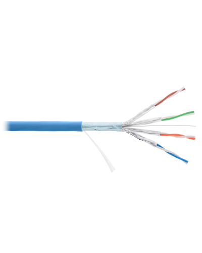 F/FTP 4pair, Cat6a, Solid, In, нг(А)-HF (NMC 4355C-IB). Кабель «витая пара» (LAN) для структурированных систем связи. NIKOMAX в Пскове