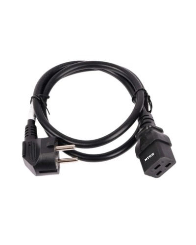 NTSS-PC19772 C19-Schuko проводник.:3х1.5мм2 3м 220/250В 16А черный. Кабель питания. NTSS в Пскове