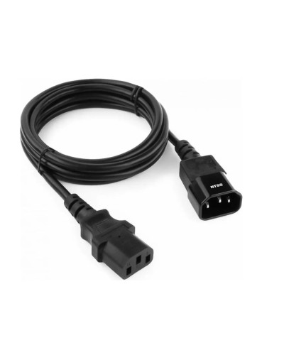 NTSS-PC13142 C13-С14 проводник.:3х0.75мм2 1.8м 220/250В 10А черный. Кабель питания. NTSS в Пскове
