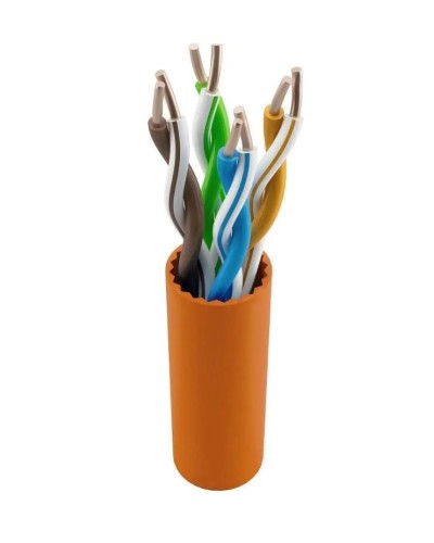 NTSS-IN-UTP4-5Е-LSZH-OR кат.5E UTP 4 пары 24AWG LSZH внутренний 305м оранжевый. Кабель «витая пара» (LAN) для структурированных систем связи. NTSS в Пскове