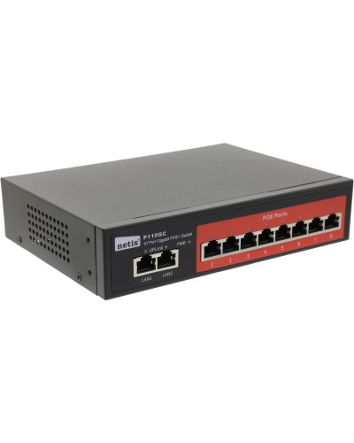 Netis P110GC. Коммутатор сетевой PoE неуправляемый. Netis в Пскове