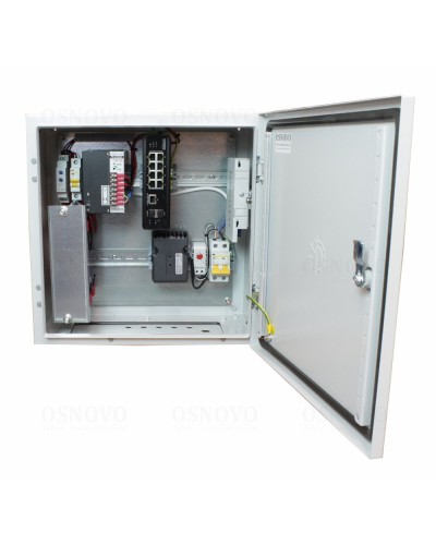 OS-44TB1(SW-60812/I). Уличная станция с термостабилизацией и резервным питанием. OSNOVO в Пскове