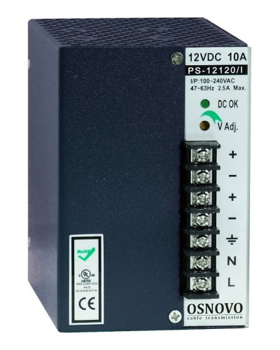 PS-12120/I. Блок питания промышленный. OSNOVO в Пскове