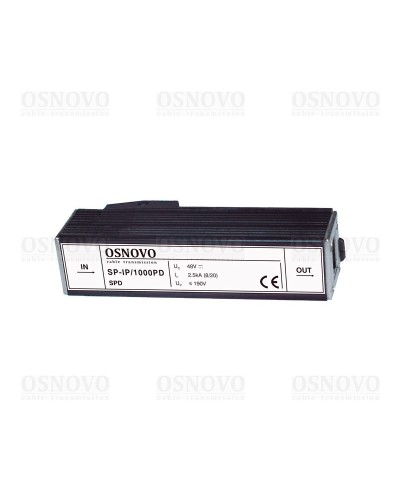 SP-IP/1000PD. Устройство грозозащиты цепей Ethernet. OSNOVO в Пскове