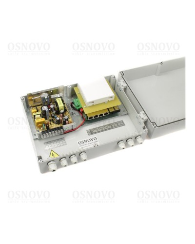 SW-80402-W(port 60W). Коммутатор 6-портовый. OSNOVO в Пскове