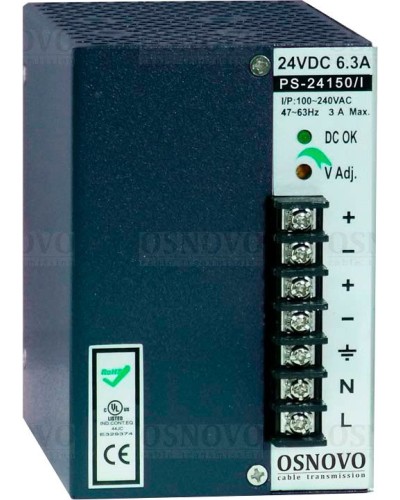 PS-24150/I. Блок питания промышленный. OSNOVO в Пскове