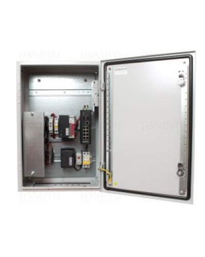 OS-46TB1(SW-80802/ILS(port 90W)). Уличная станция с термостабилизацией и резервным питанием. OSNOVO в Пскове
