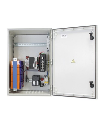OSP-46TB1(SW-80802/ILS(port 90W)). Уличный коммутатор с PoE. OSNOVO в Пскове
