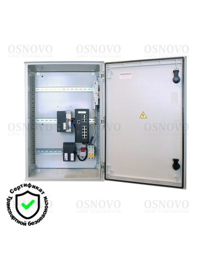 OSP-46T1(SW-80822/ILR). Уличная станция с термостабилизацией и резервным питанием. OSNOVO в Пскове