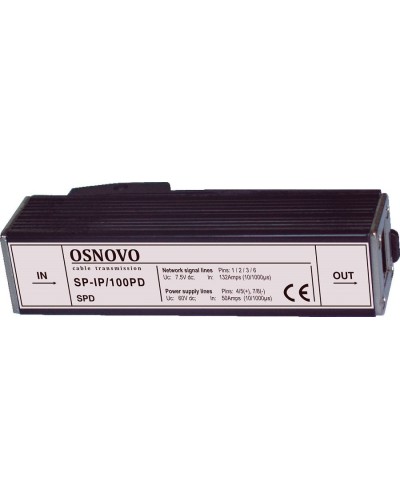 SP-IP/100PD. Устройство грозозащиты цепей Ethernet. OSNOVO в Пскове