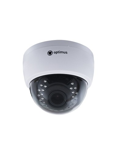 IP-E022.1(2.8-12)P_DP02. Видеокамера IP купольная. Optimus в Пскове