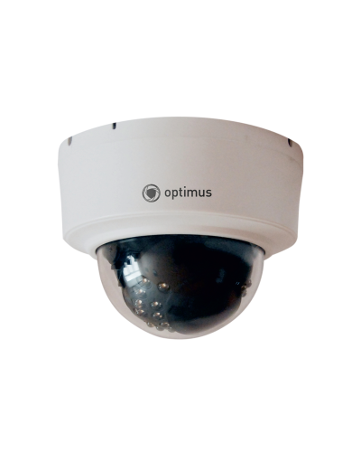 IP-S025.0(2.8)P_V.1. Видеокамера IP купольная. Optimus в Пскове