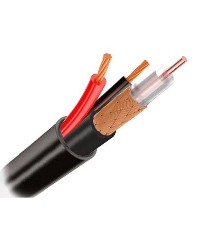 КВК-П 2х0.75 (outdoor) CCA Light. Кабель комбинированный для систем видеонаблюдения. Optimus в Пскове