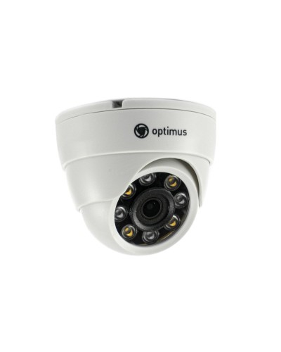 IP-E024.0(2.8)PL. Видеокамера IP купольная. Optimus в Пскове