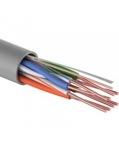 U/UTP Light, CAT 5, PVC, 4PR, 26AWG, омедненный INDOOR, SOLID, серый, 305м, PROconnect (01-0048-3). Кабель «витая пара» (LAN) для структурированных систем связи. PROCONNECT в Пскове