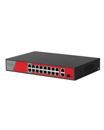 PND-16P-2G1F-BT2 (300W). Коммутатор гибридный 16+2+1 с PoE. Polyvision в Пскове