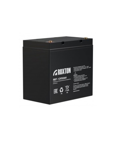 RBT-12V50AH. Аккумулятор герметичный свинцово-кислотный. ROXTON в Пскове