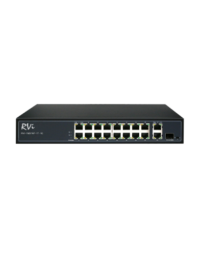 RVi-1NS16F-1T-1C. Коммутатор с питанием по PoE. RVi в Пскове