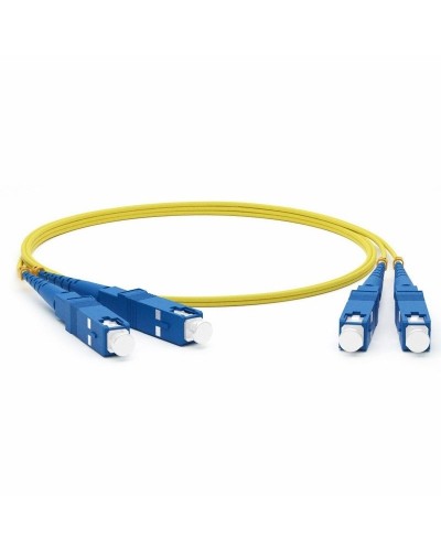 Патч-корд оптический соединительный (SM), 9/125 (OS2), SC/UPC-SC/UPC, (Duplex), LSZH, 1м (50-2011): Патч-корд оптический в Пскове